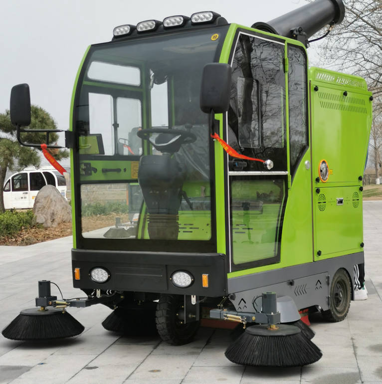 河西道路清洁广泛应用电动环卫清扫车
